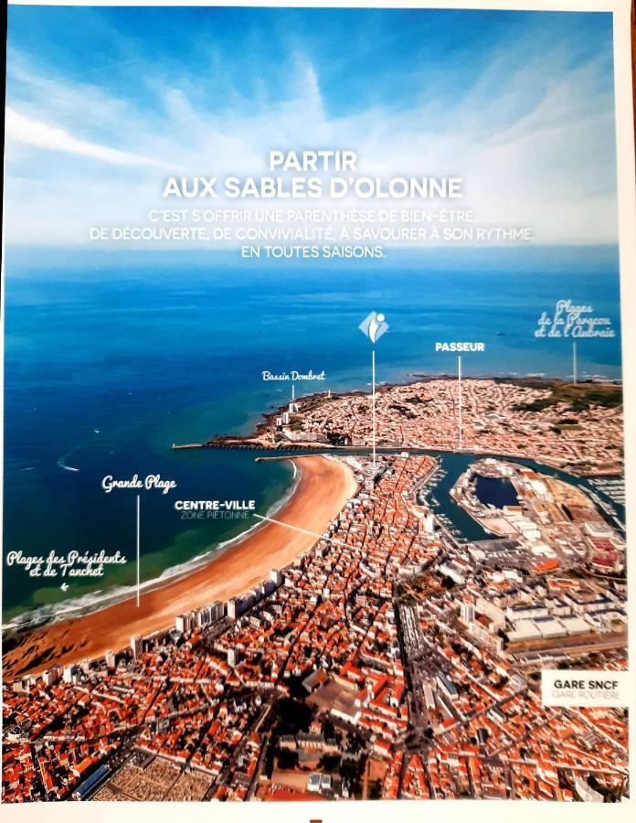 Appartement Vue Sur Mer Les Sables-dʼOlonne Eksteriør bilde
